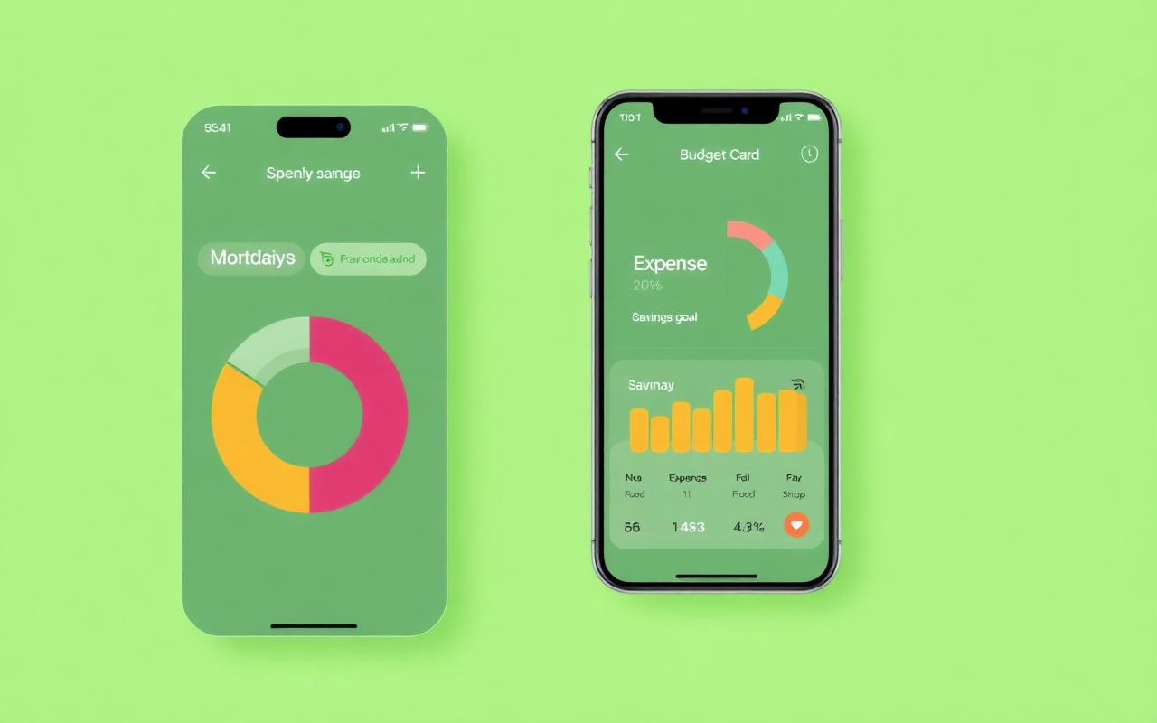 Monthly spending overview at a glance
